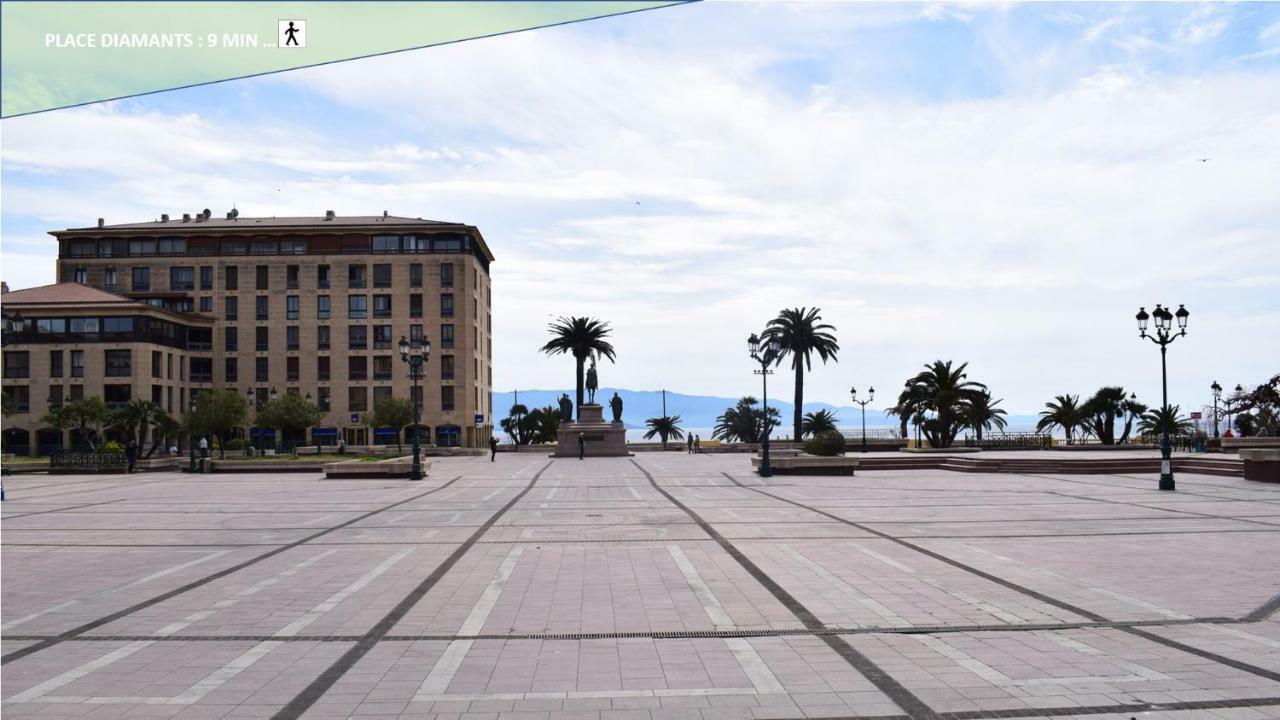 Centre Ajaccio ☆ Wifi ☆ Clim ☆ Plages Exterior photo